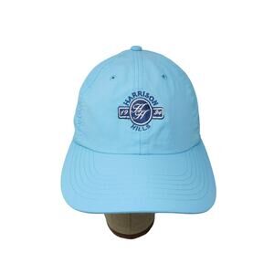 Harrison Hills 1924 Golf Club Hat Slideback Cap Embroidered Logo Blue OSFA